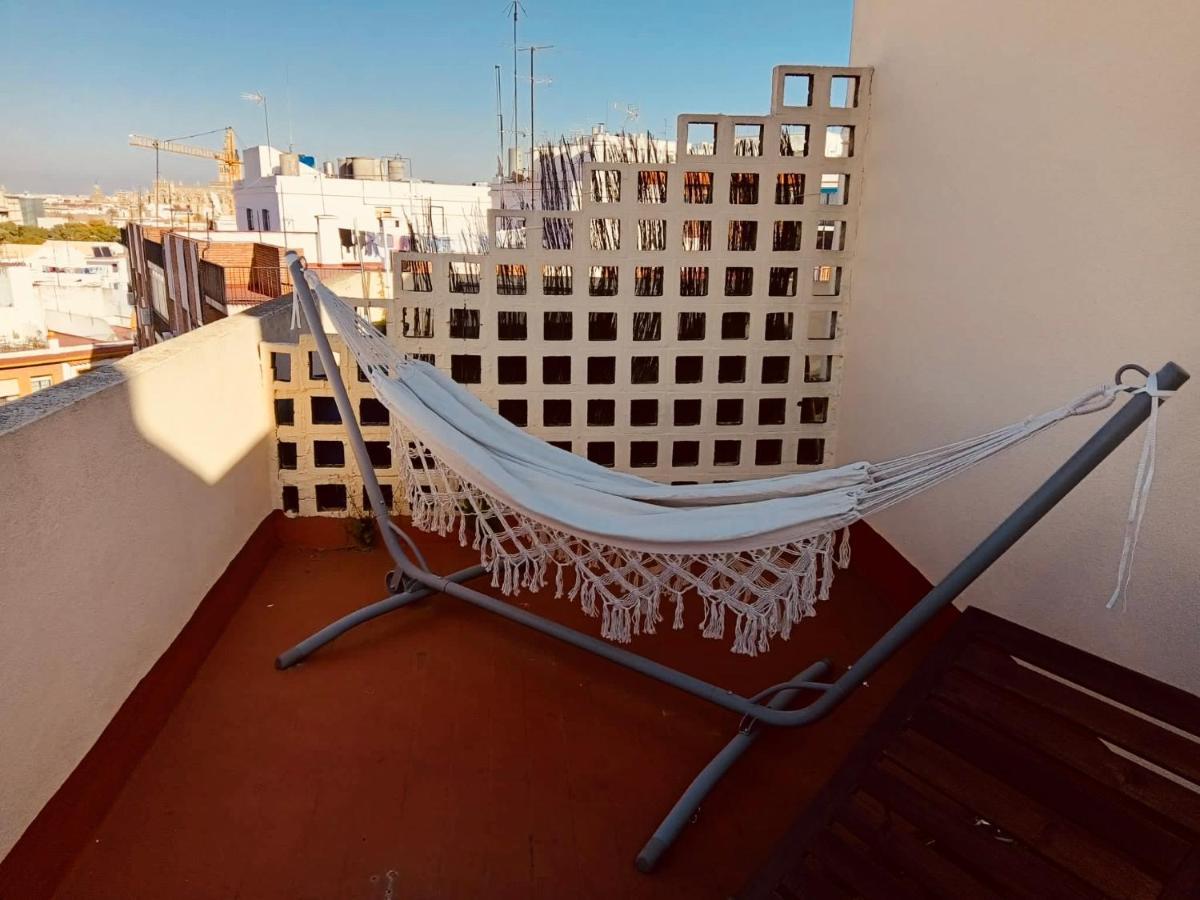 Lovely Triana Flat With Roof Terrace Sevilla Exterior foto